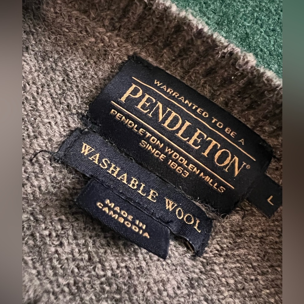 Pendleton Wool Crew Neck Sweater - image 4